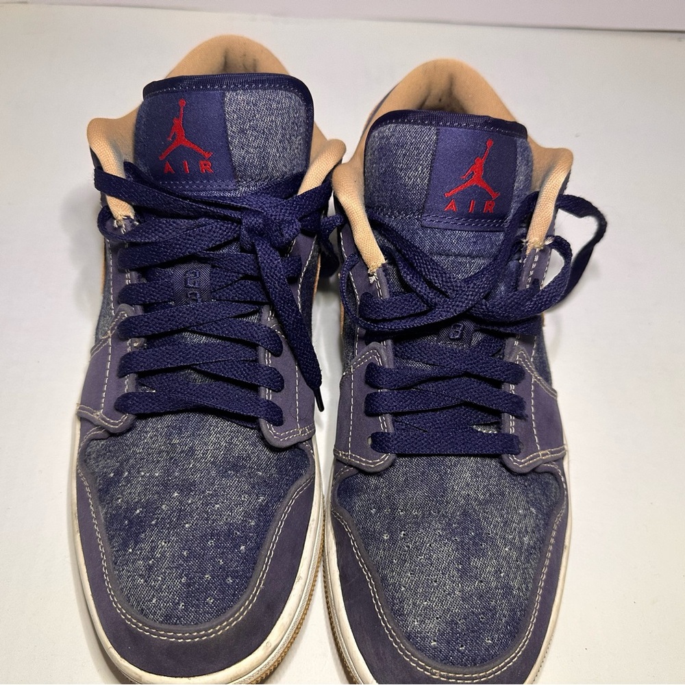 Jordan 1 SE Denim Low Men’s Sneakers